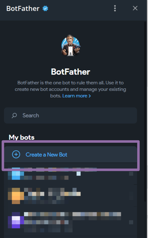 как сделать бота в телеграм